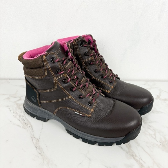 Wolverine Women's Piper Waterproof Composite Toe 6" Construction Boot Sz 10 - Picture 2 of 14